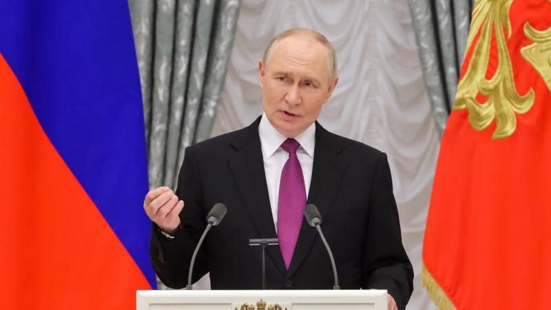 Putin: Rusko připojí celý Donbas. Pokud se nedohodneme, dobude ho armáda