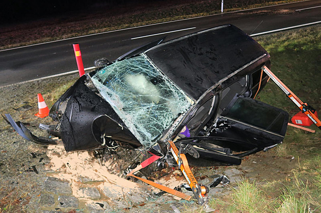 Na Českobudějovicku naboural řidič do betonového mostku. Na místě zemřel