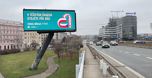 V těžkých časech stojíte při nás. Izrael děkuje Čechům za podporu