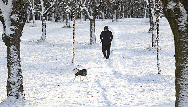 Česko sevře silný mráz, teploty klesnou až k minus 16 stupňům Celsia