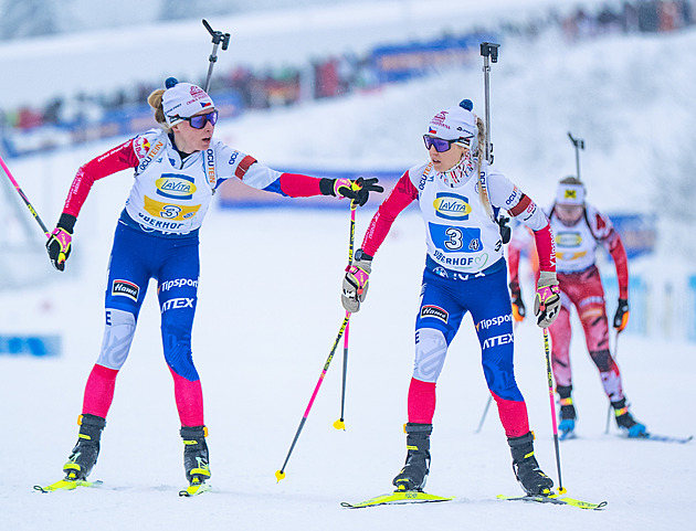 Biatlon ONLINE: Stíhačka žen. Voborníková musí po třetí střelbě na trestné kolo