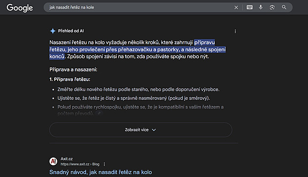 Test odhalil devítiprocentní chybovost v AI odpovědích na Googlu