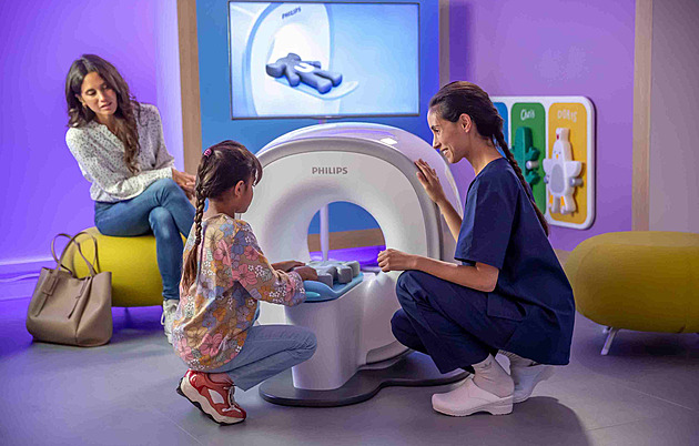 Magnetická rezonance jako hra. Děti v Motole ji zvládnou už i bez uspání