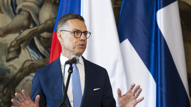 Finský prezident v Praze: Světový řád se mění. EU by se měla rozšířit o Ukrajinu či Brity