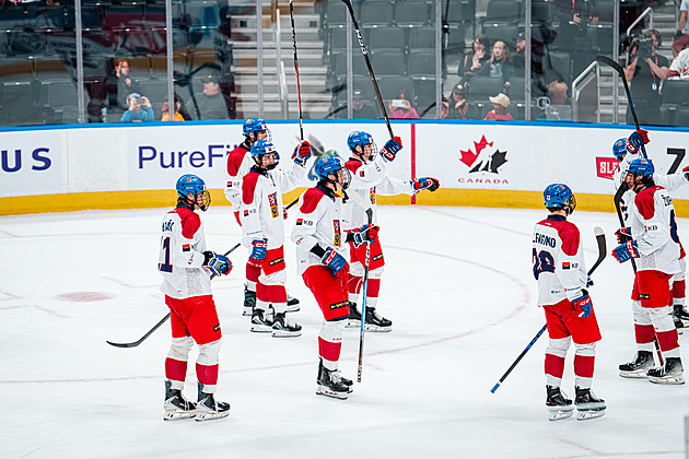 Hokejová osmnáctka zahájila Hlinka Gretzky Cup prohrou s Američany