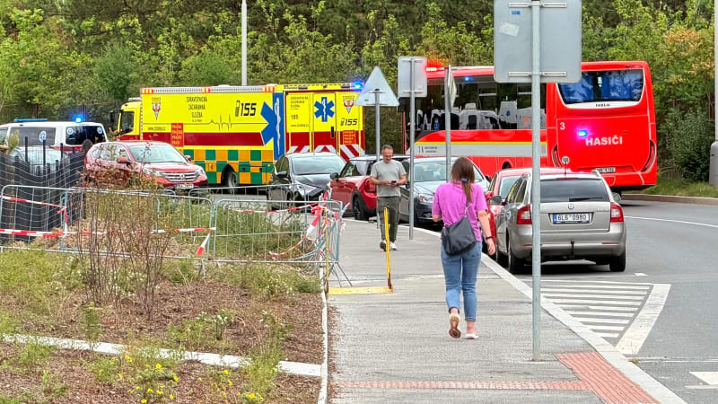 Požár v nemocnici Na Homolce zasáhl onkologické centrum. Evakuovat se muselo 18 pacientů