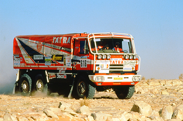 Tatra slaví 40 let na Dakaru. Model T 815 a Karel Loprais se stali legendami