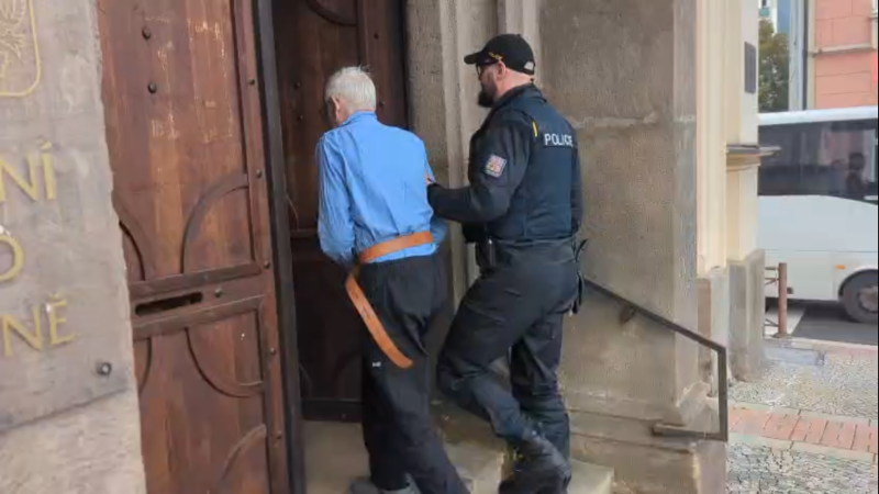 Ženu měl zavraždit holýma rukama, soud poslal důchodce z Děčína do vazby. Hrozilo, že uteče