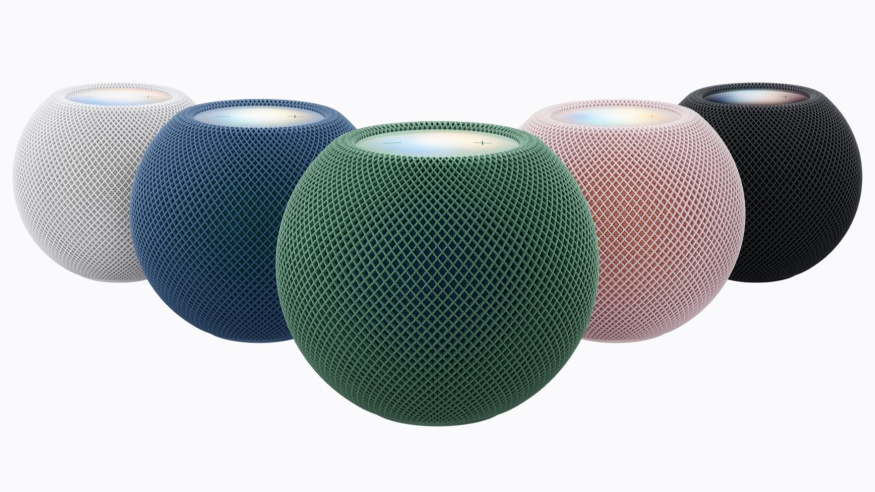 Apple představil také nový HomePod mini. Má nové barvy, světelné efekty a vyšší cenu